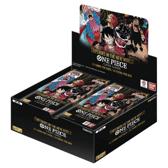 One Piece Card Game - OP-09 - Four Emperors - Display