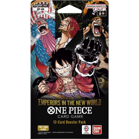 One Piece Card Game - OP09 - The Four Emperors - Sleeved Booster [ENG]