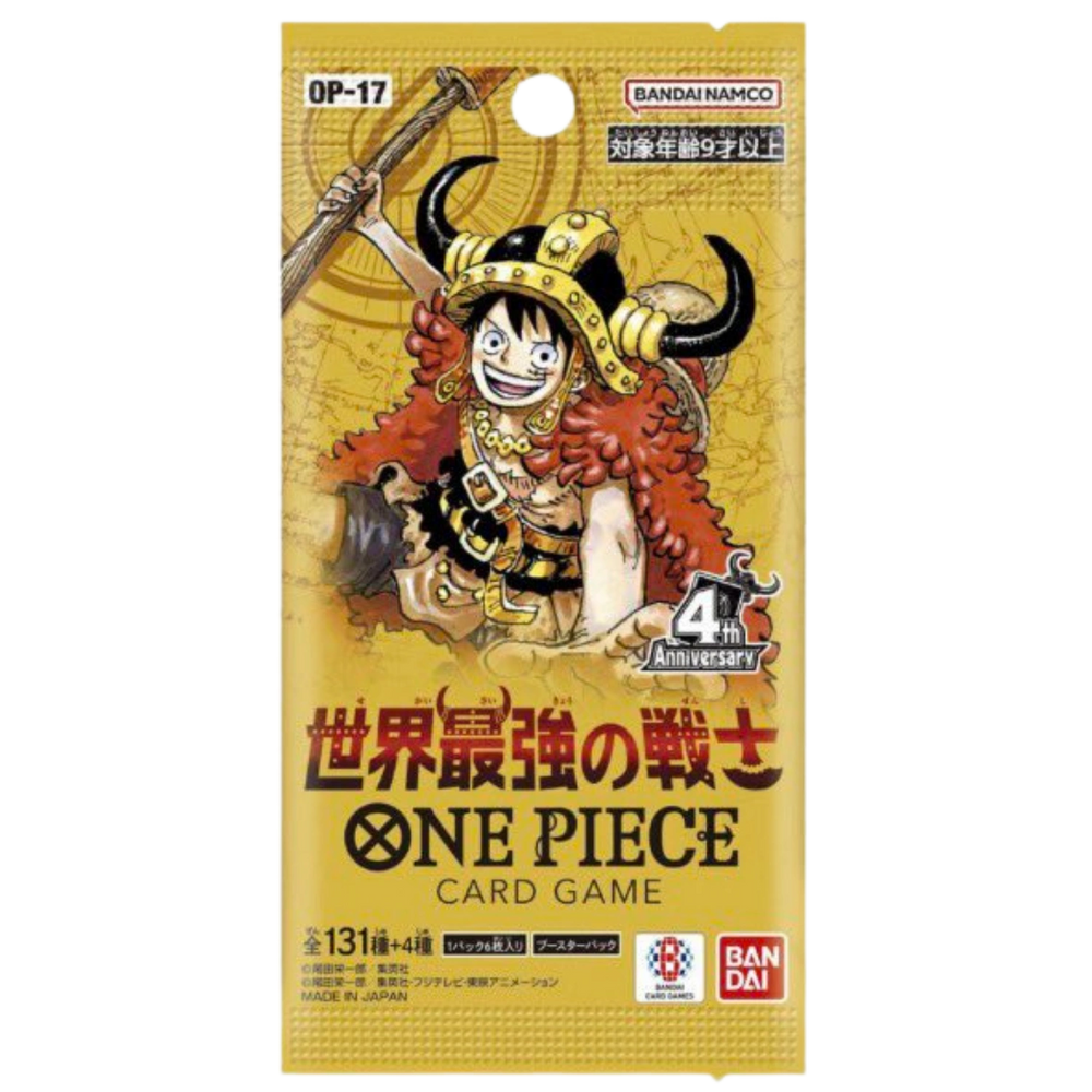One Piece Card Game - OP17 - The Worlds Strongest Warriors - Display [JP] (Release: August 2026)