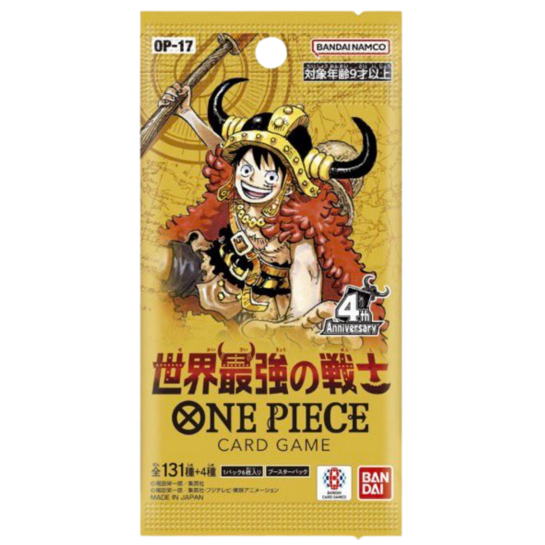 One Piece Card Game - OP17 - The Worlds Strongest Warriors - Display [JP] (Release: August 2026)