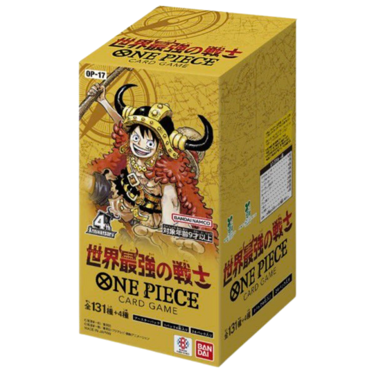 One Piece Card Game - OP17 - The Worlds Strongest Warriors - Display [JP] (Release: August 2026)
