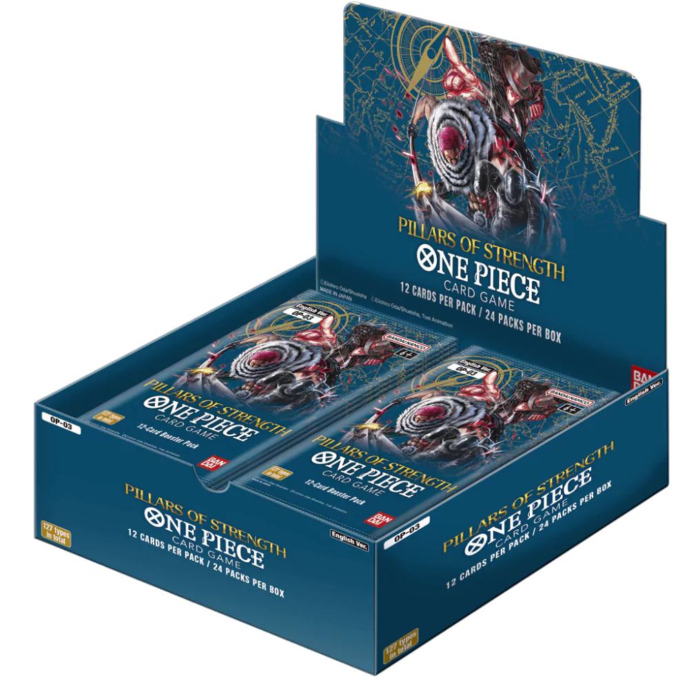 One Piece Pillars of Strength Display Englisch