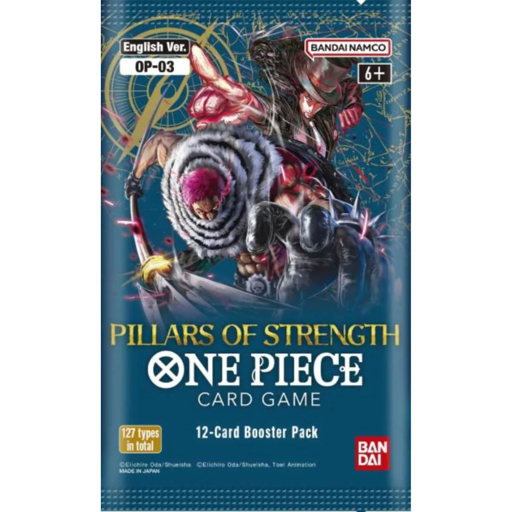 One Piece Pillars of Strength OP03 Booster Englisch
