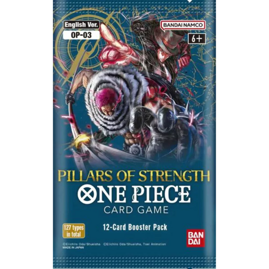 One Piece Pillars of Strength OP03 Booster Englisch