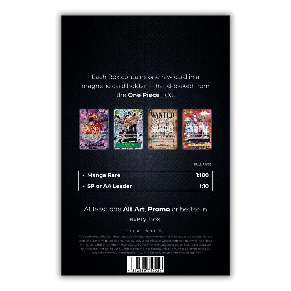 ManaSupply - One Piece RAW Card Radiant Box