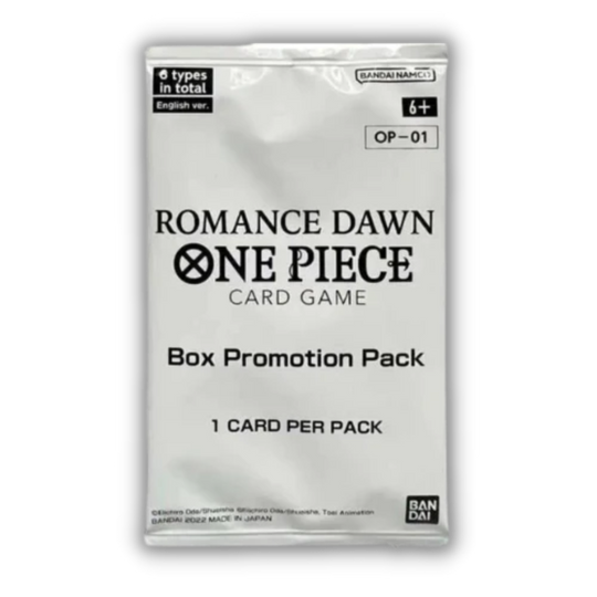 Jeu de cartes One Piece - OP-01 - Romance Dawn - Pack promotionnel en boîte - [ENG]