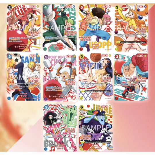 One Piece Card Game - Round 1 Promo Booster [JP] (Vorverkauf - Release: Ende Juli)