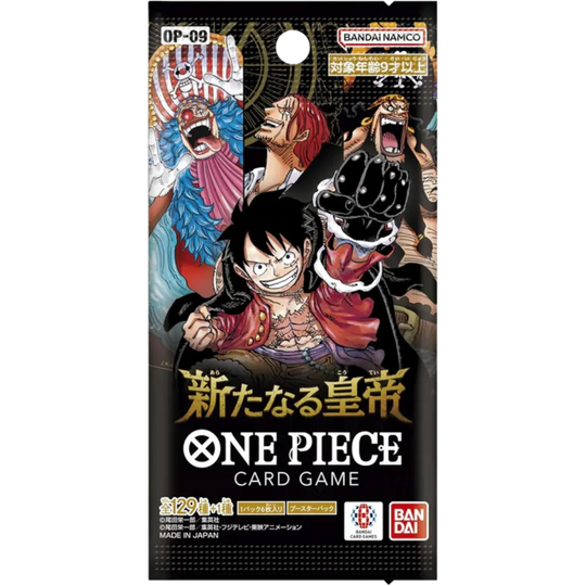 One Piece Card Game  OP-09 The Four Emperors Booster Japanisch