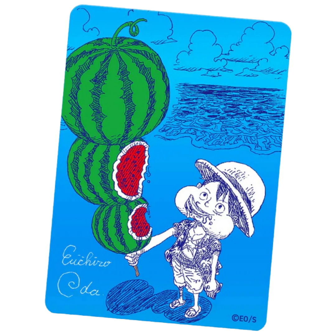 One Piece - Watermelon Luffy - Shueisha Natsucomi 2026 Metallic Promo [JP] (Vorbestellung - Release: Anfang Juli)