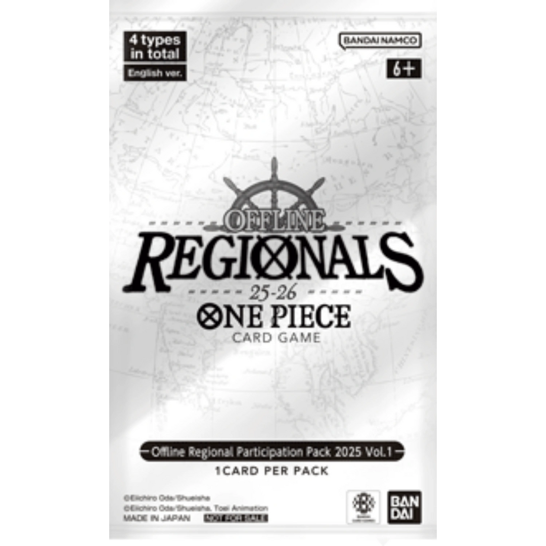 One Piece Card Game - Offline Regional Participation Pack 2025 Vol.1 [ENG]