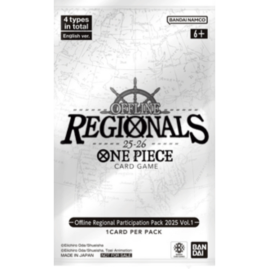 One Piece Card Game - Offline Regional Participation Pack 2025 Vol.1 [ENG]