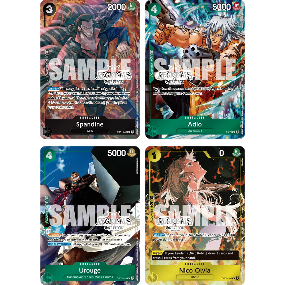 One Piece Card Game - Offline Regional Participation Pack 2025 Vol.1 [ENG]