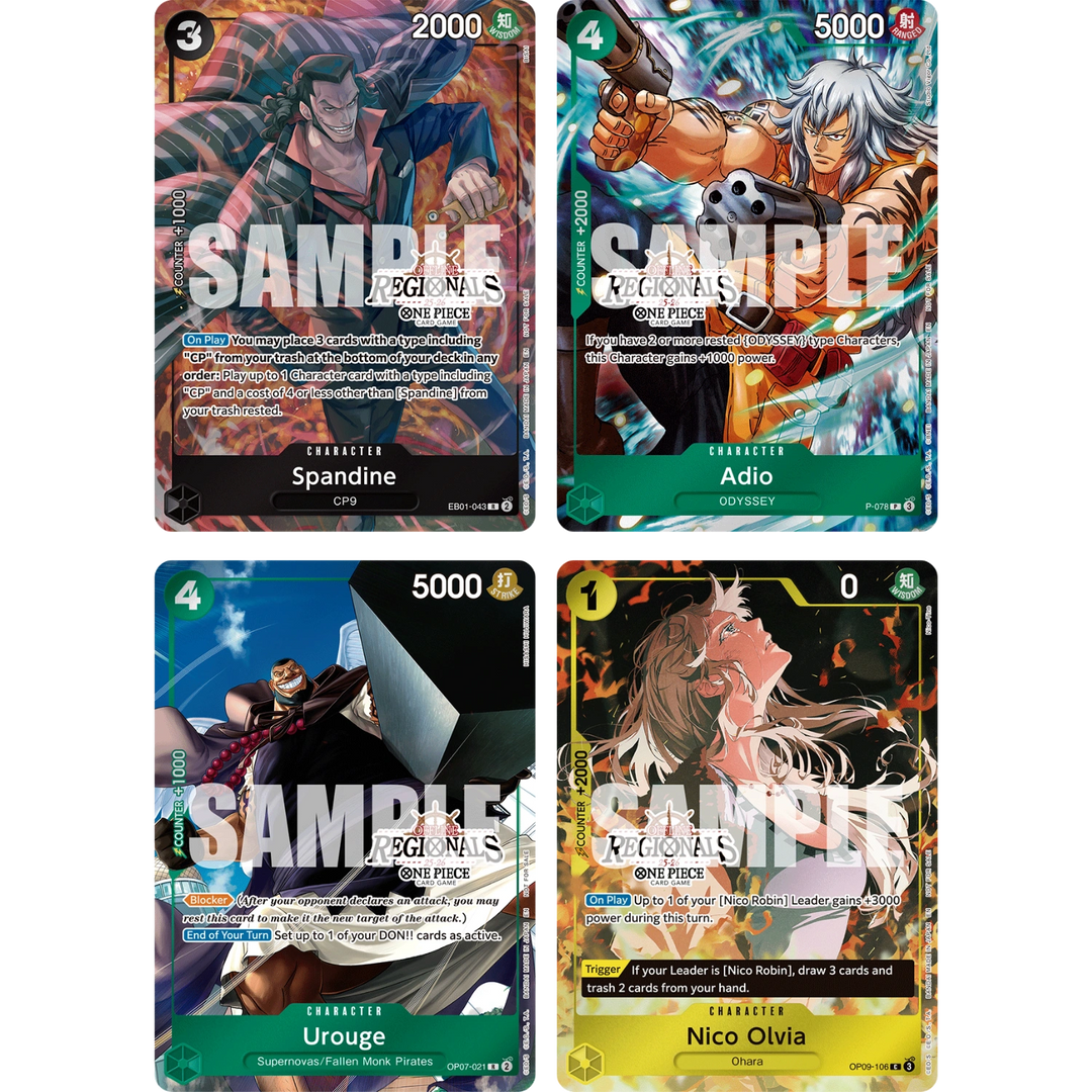 One Piece Card Game - Offline Regional Participation Pack 2025 Vol.1 [ENG]
