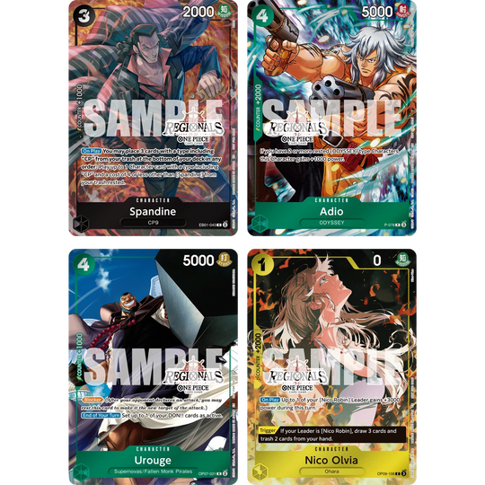 One Piece Card Game - Offline Regional Participation Pack 2025 Vol.1 [ENG]