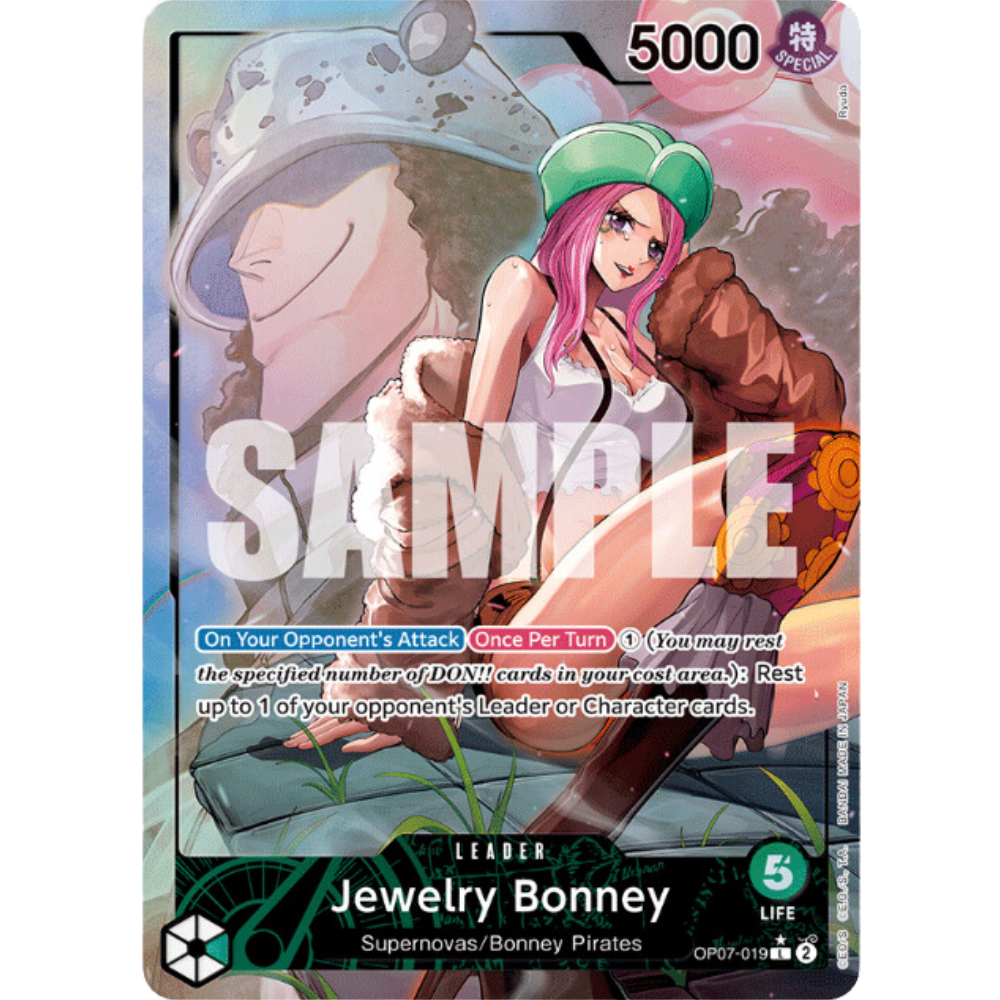 Jewelry Bonney (OP07-019) (V.2) - One Piece Card Game - 500 Years into the Future