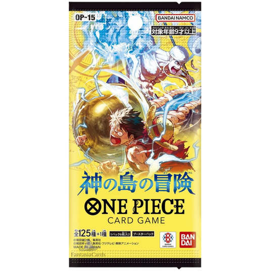 One Piece Card Game - OP15 - The Adventure of the Island of God - Booster [JP]