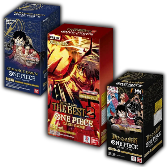 One Piece Card Game - OP01 OP09 & PRB02 - Display Bundle [JP]