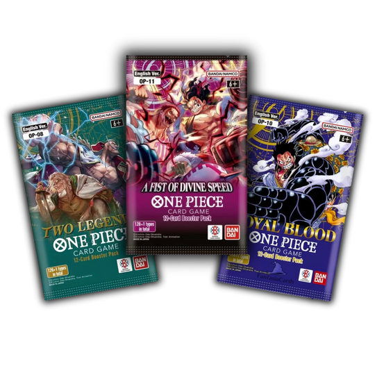 One Piece Card Game - OP08 OP10 & OP11 - ENGLISCH Booster Bundle [ENG]