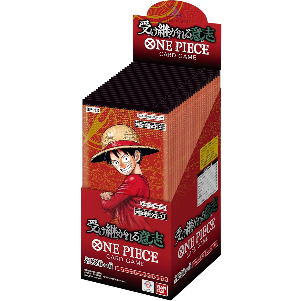 One Piece Card Game - OP13 - Carrying on his Will - Case [JP]
