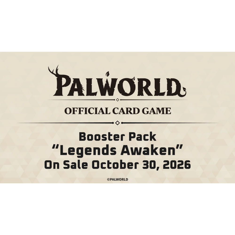 Palworld - BP02 - Legends Awaken - Display - [ENG] (Vorbestellung - Release: 30.10.26)