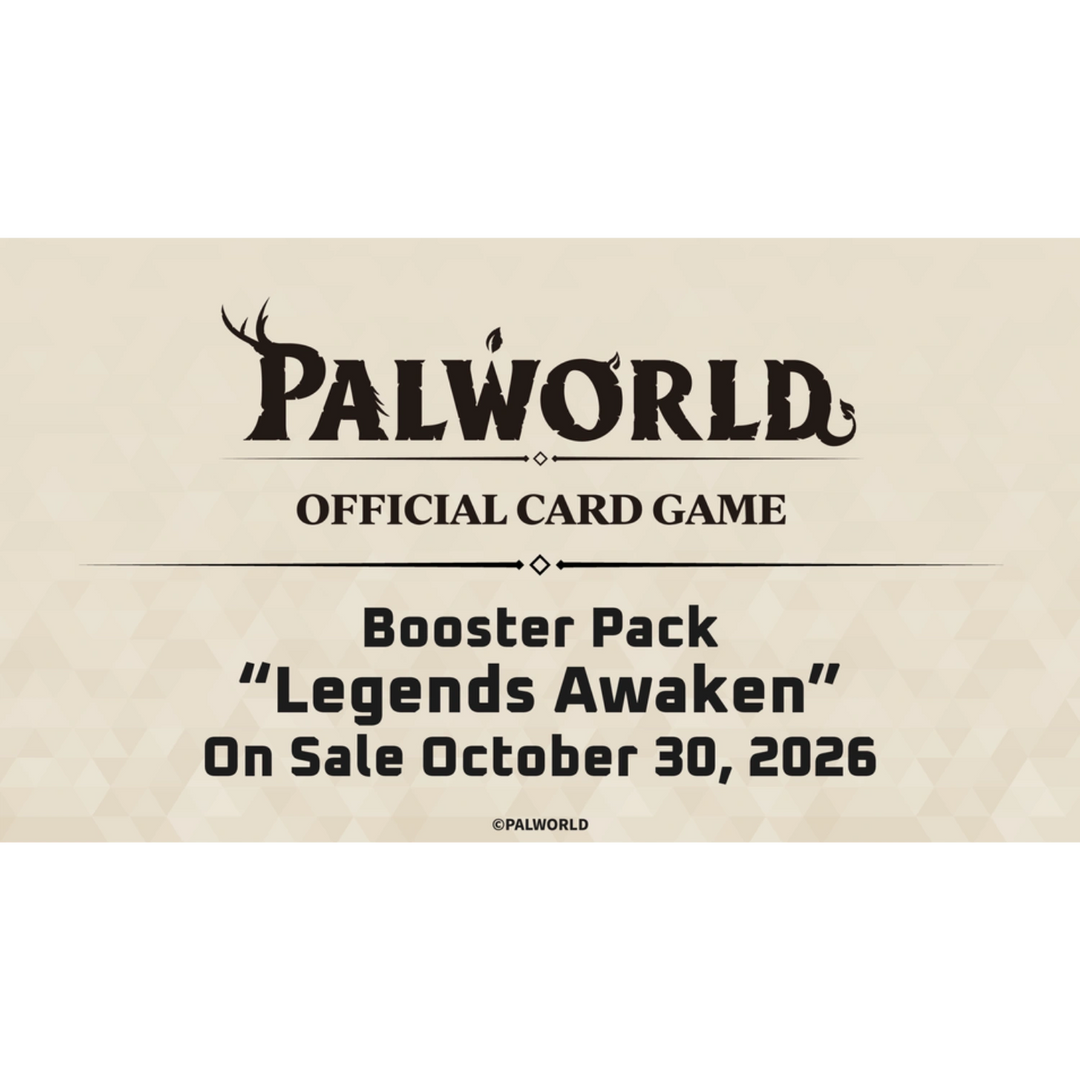 Palworld - BP02 - Legends Awaken - Display - [ENG] (Vorbestellung - Release: 30.10.26)