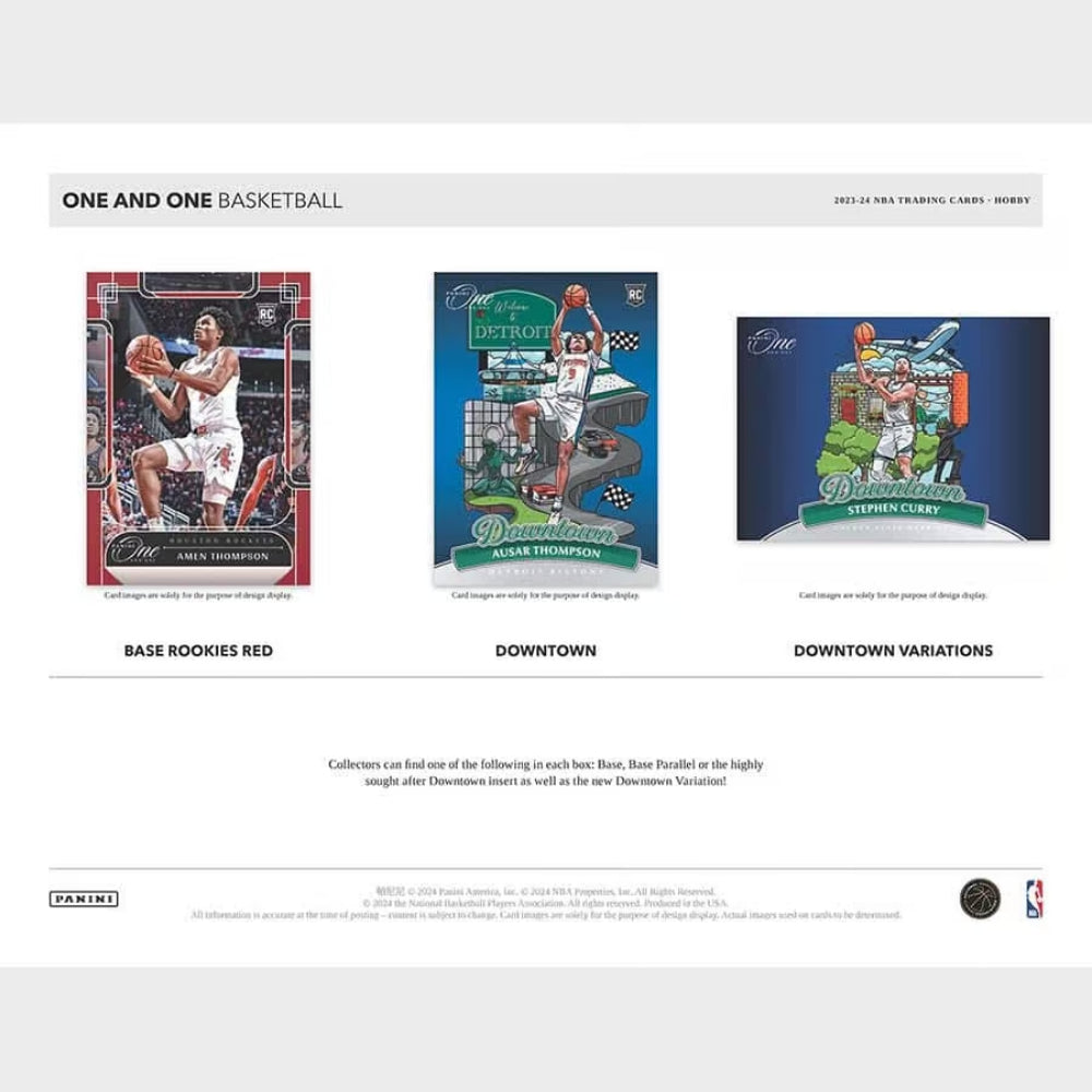 Panini - 2023/24 One and One NBA - Hobby Box