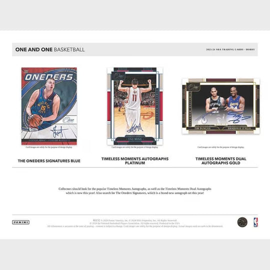 Panini - 2023/24 One and One NBA - Hobby Box