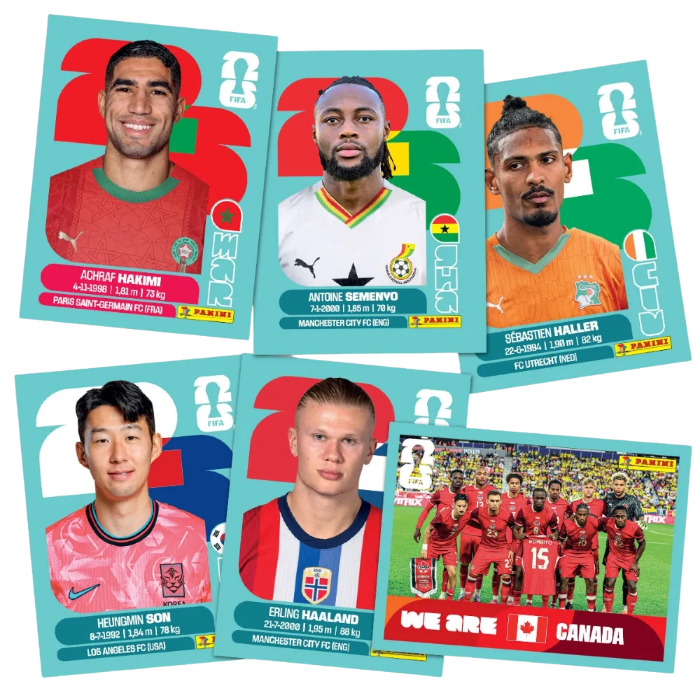 Panini World Cup 2026 Sticker - 100 St. Display