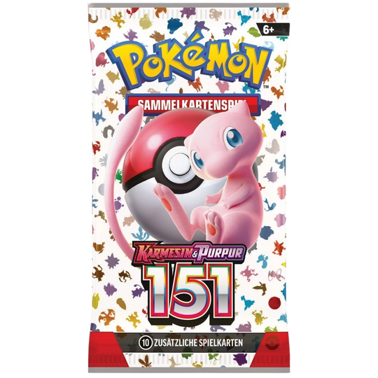 Pokemon - 151 Karmesin und Purpur - Booster [DE]