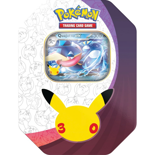Pokemon - 30 Jahre - Quajutsu ex Tin Box [DE]