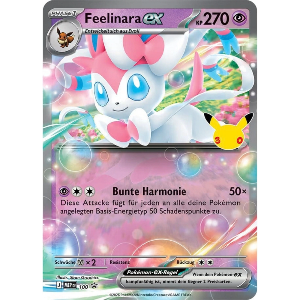 Pokemon - 30 Jahre - Feelinara ex Tin Box [DE]