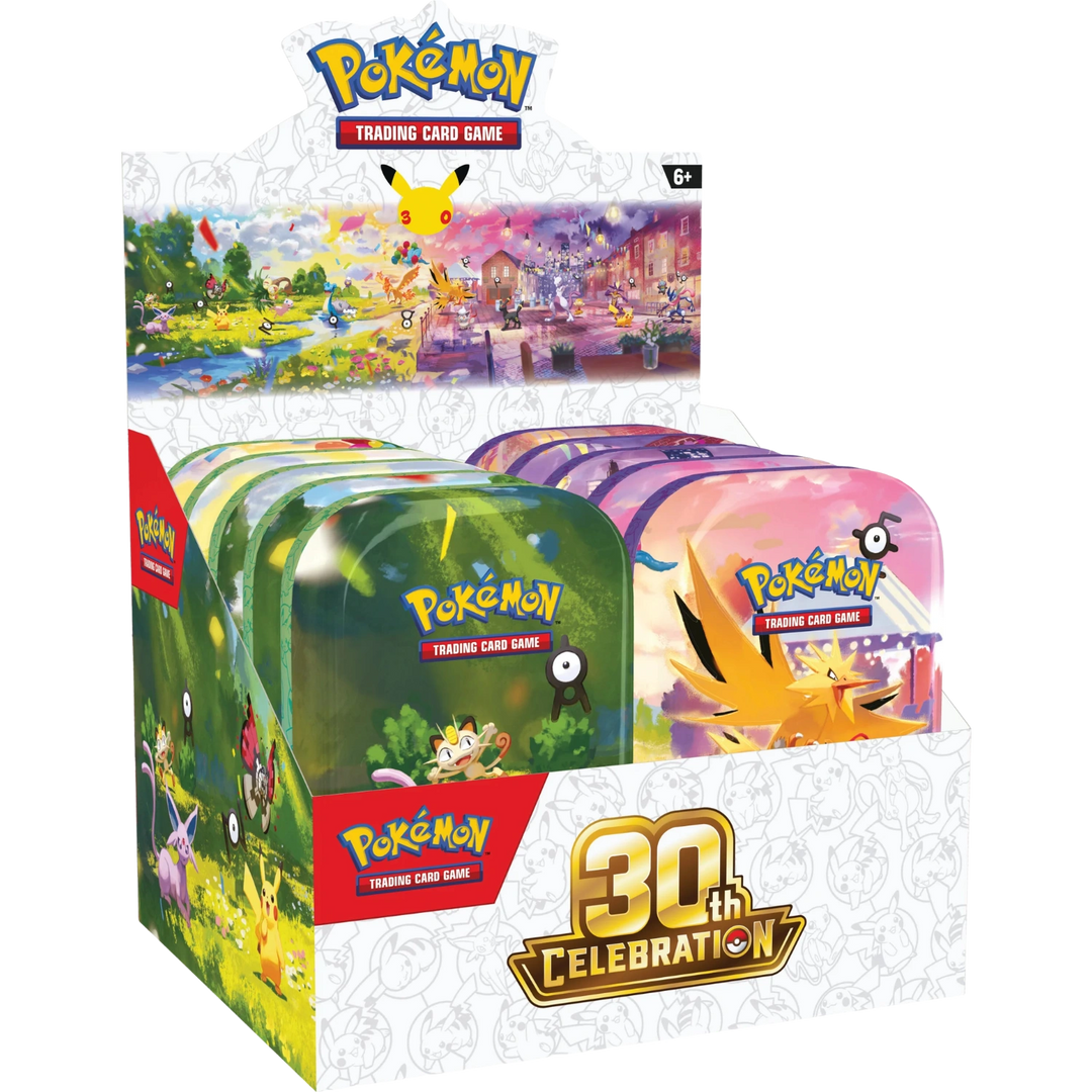 Pokemon - 30th Celebration - Mini Tin Display [ENG]