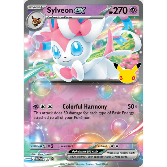 Pokemon - 30th Celebration - Sylveon ex Box [ENG] (Vorbestellung)