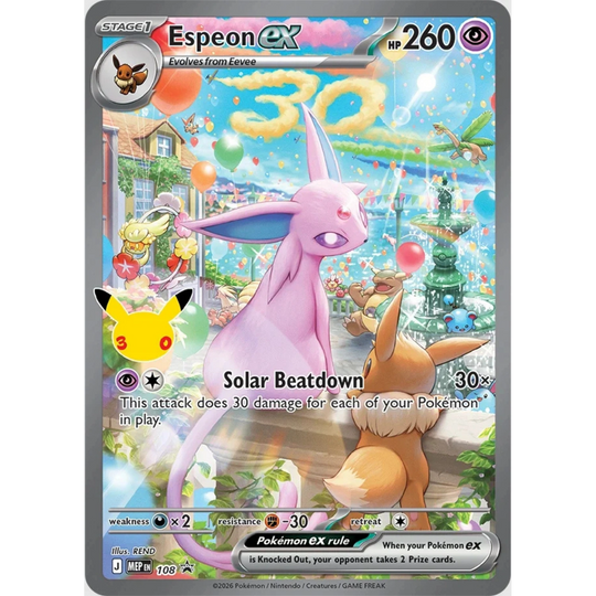 Pokemon - 30th Celebration - Ultra Premium Collection - Espeon [ENG]