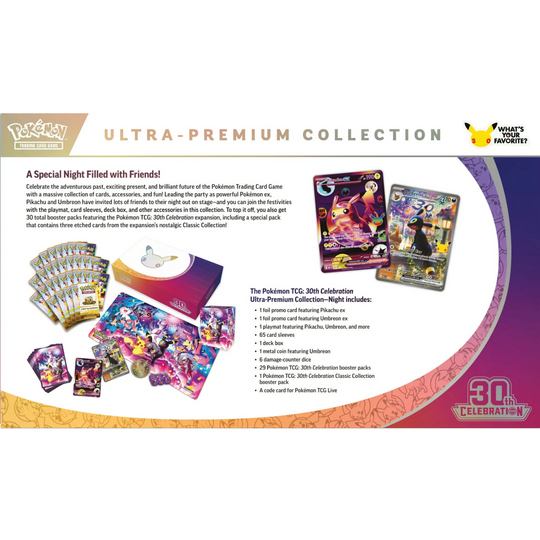 Pokemon - 30th Celebration - Ultra Premium Collection - Umbreon [ENG]