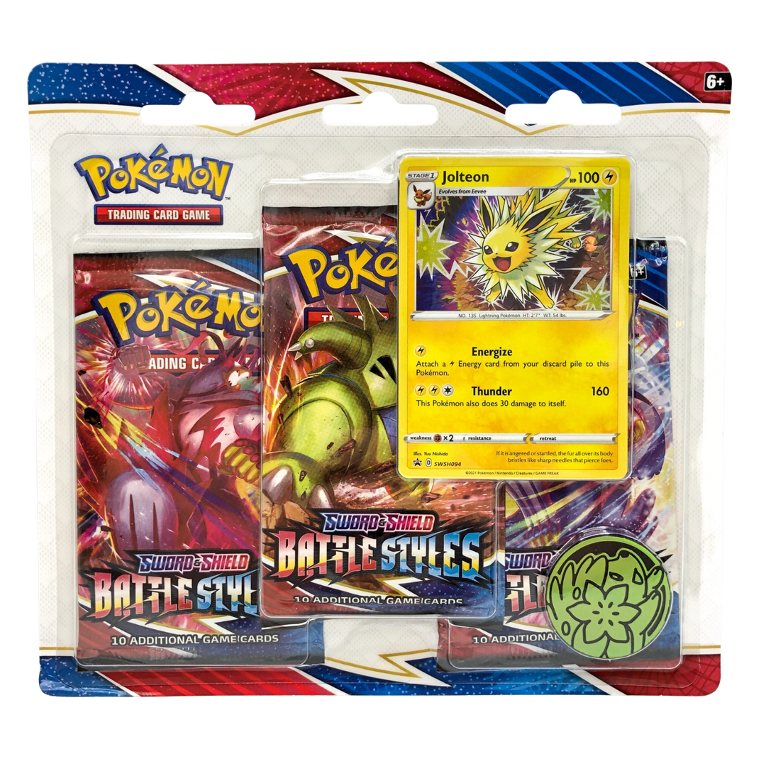 Pokemon - Battle Styles - Jolteon 3er Blister - [ENG]