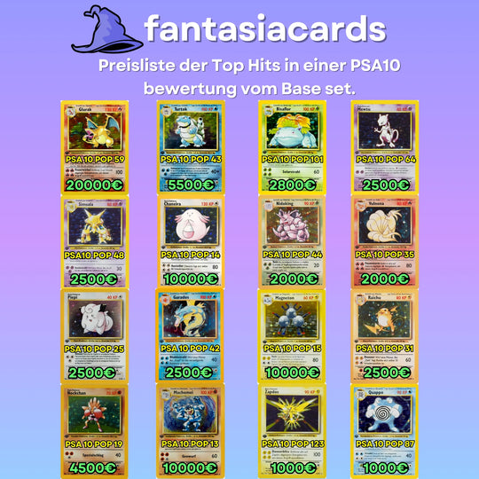 Pokemon - Basis Set - 1st Edition / Erste Auflage - Booster - LIVE-EVENT [Deutsch]