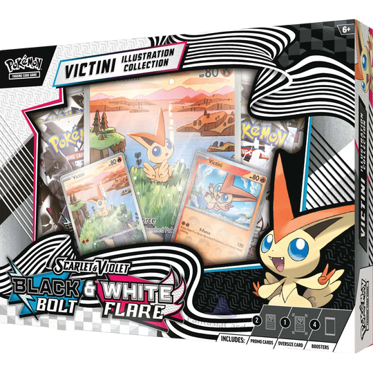 Pokemon - Black Bolt & White Flare - Victini Illustration Collection - [ENG]