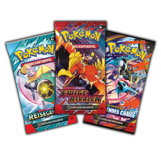Pokemon - German Booster Bundle - Ewige Rivalen, Reisegefährten &amp; Wachsendes Chaos [DE]