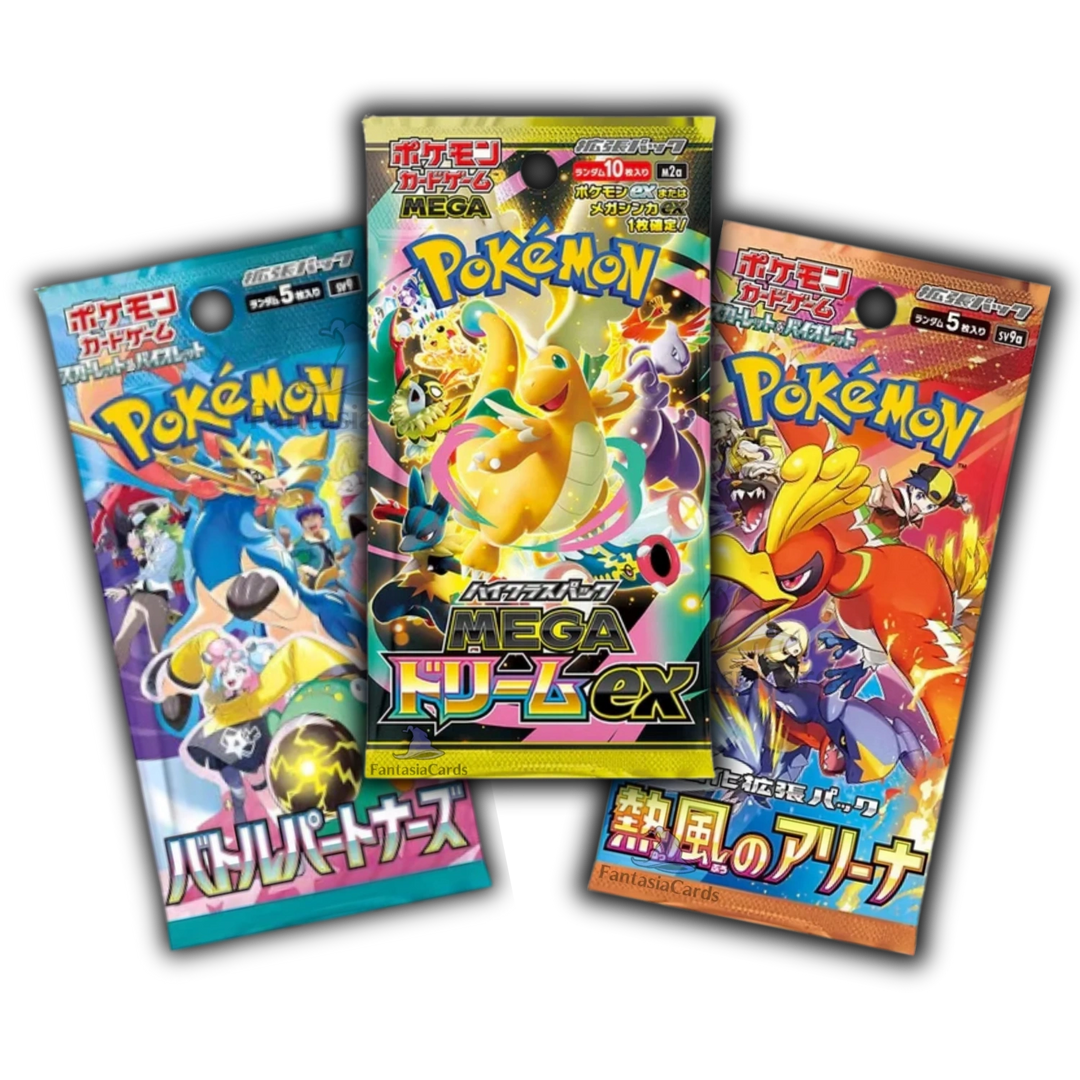 Pokemon Japanese Booster | FantasiaCards Pokemon Japanese Booster | FantasiaCards