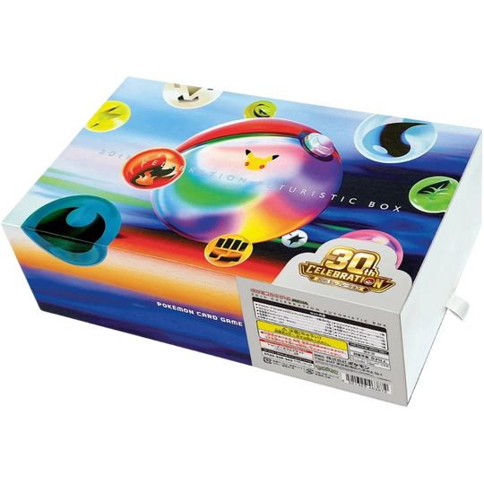 Pokemon - 30th Celebration - Futuristic Box [S-CHN] (Vorbestellung - Versand: Anfang Oktober 2026)