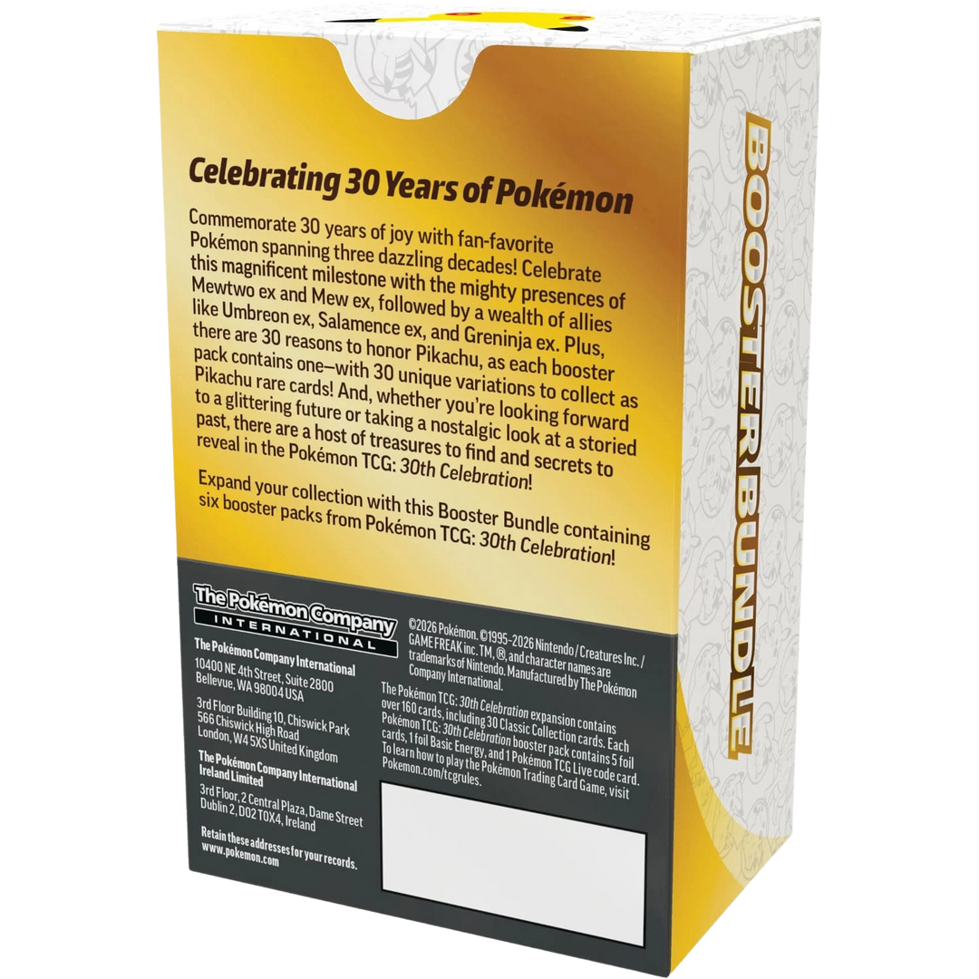 Pokemon - 30th Celebration - Booster Bundle [ENG]