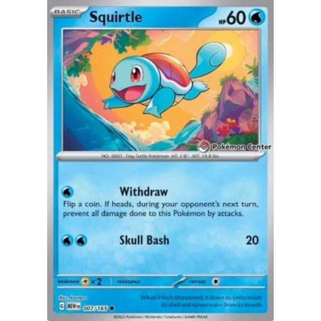 Pokemon - Squirtle - Pokemon Center Exclusive Promo [JP]