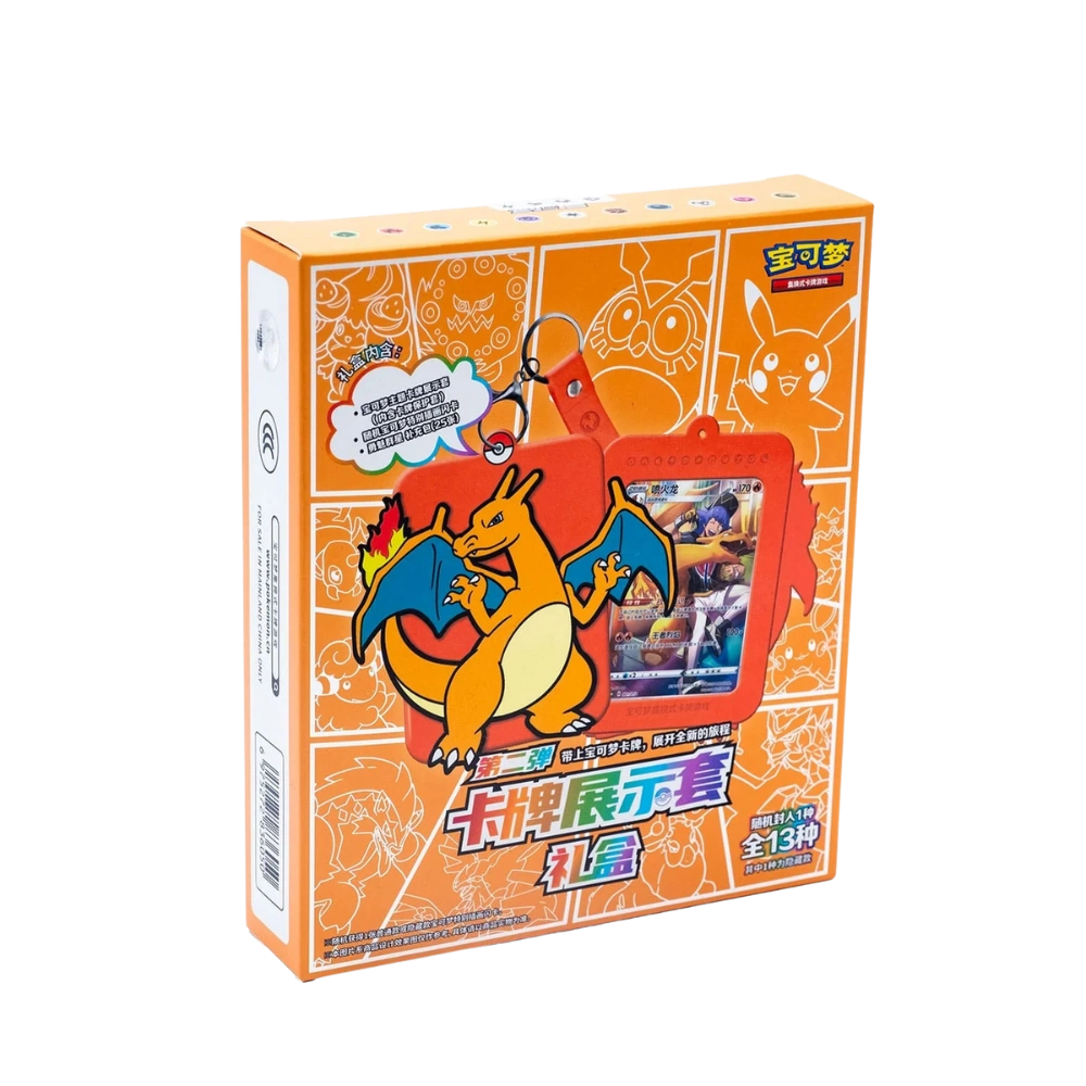 The Pokémon Company Sammelkarte Pokemon Charizard Card Display Gift Box Chinesisch