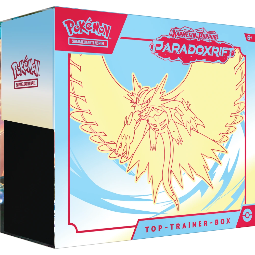 Pokemon Paradoxrift Top Trainer Box Deutsch