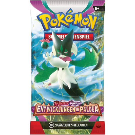 Pokemon Entwicklungen in Paldea Booster Deutsch