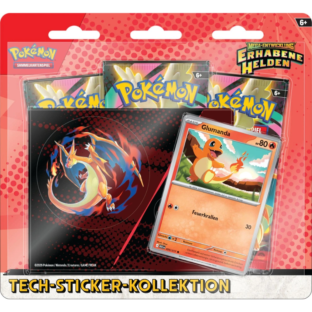 Pokemon - Erhabene Helden - Tech-Sticker-Kollektion - [DE]