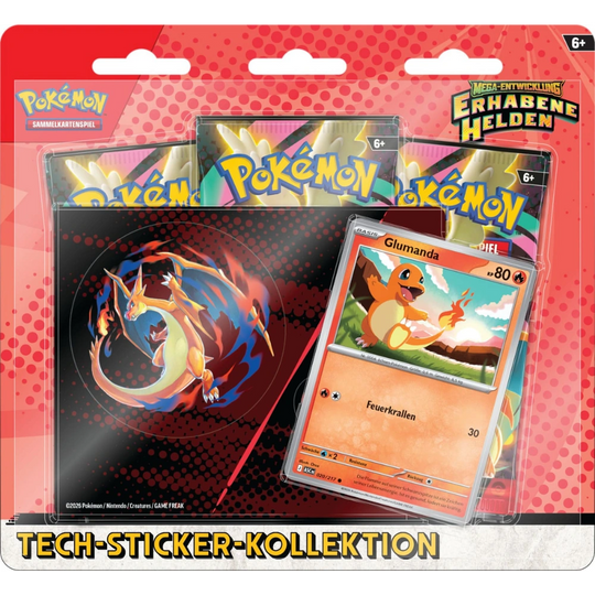 Pokemon - Erhabene Helden - Tech-Sticker-Kollektion - [DE]
