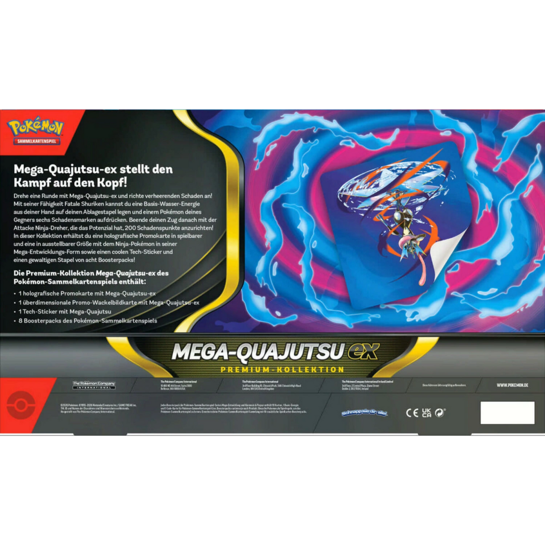Pokemon - Mega-Quajutsu ex Premium-Kollektion [DE]