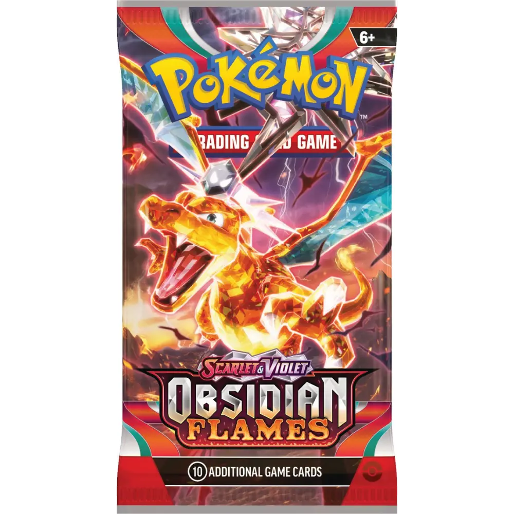 Pokemon Obsidian Flames Booster Englisch